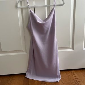 NEW urban outfitters lavender mini slip dress